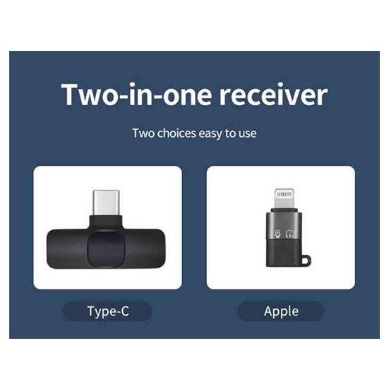 Dual Wireless  Microphone